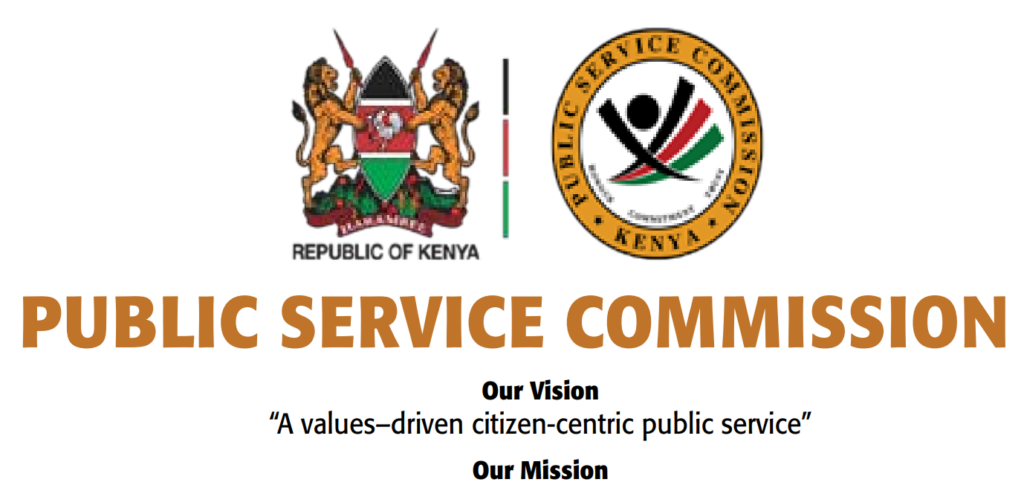 783 Public Service Commission (PSC) Jobs in Kenya for May 2026 Recruitment; How to Apply